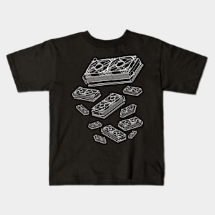 Graphics card for pc gamer and tech nerd Kids T-Shirt